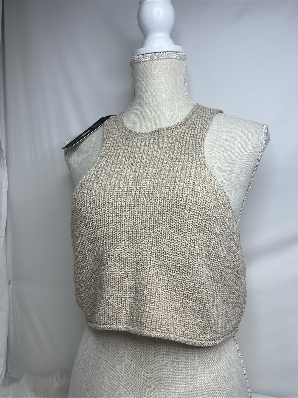 Fashion Nova Sand Knit Sweater Tank Top - Picture 7 of 7